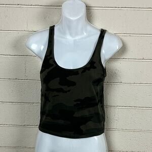 Aritzia TNA Bergman cropped Camouflage Tank size S